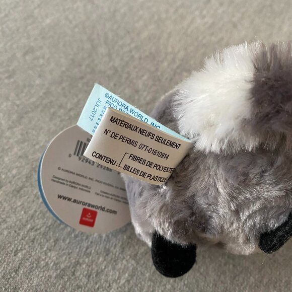 NWT Aurora YooHoo & Friends Lemmee Lemur Mini Round Ball 3" 2017 - Picture 12 of 12